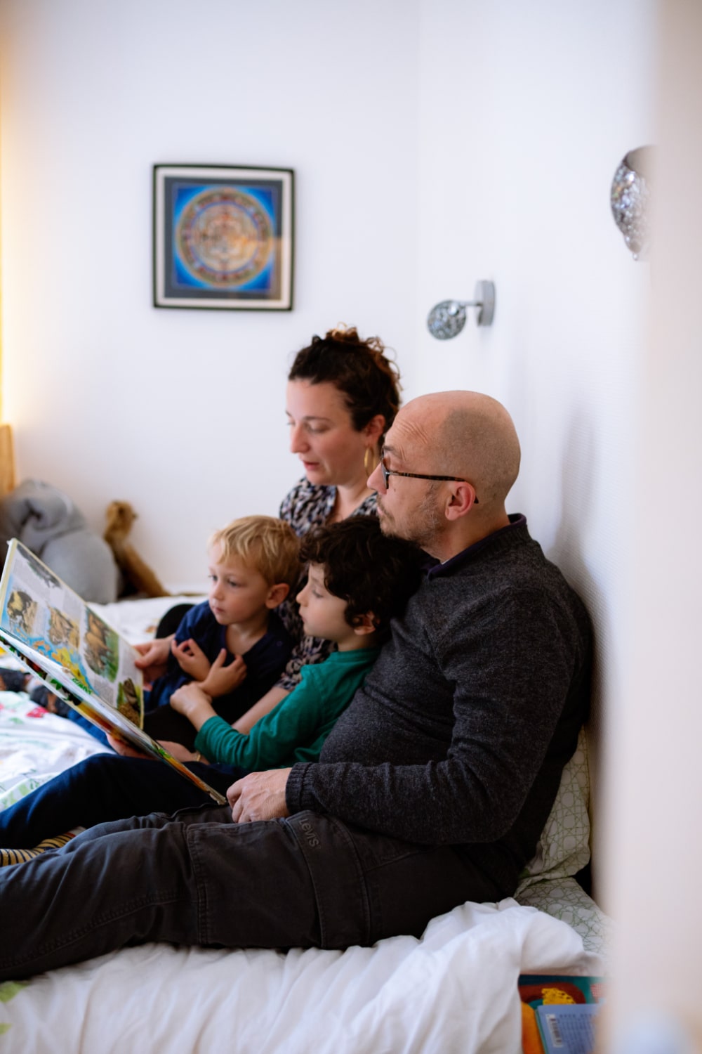 moment lecture famille