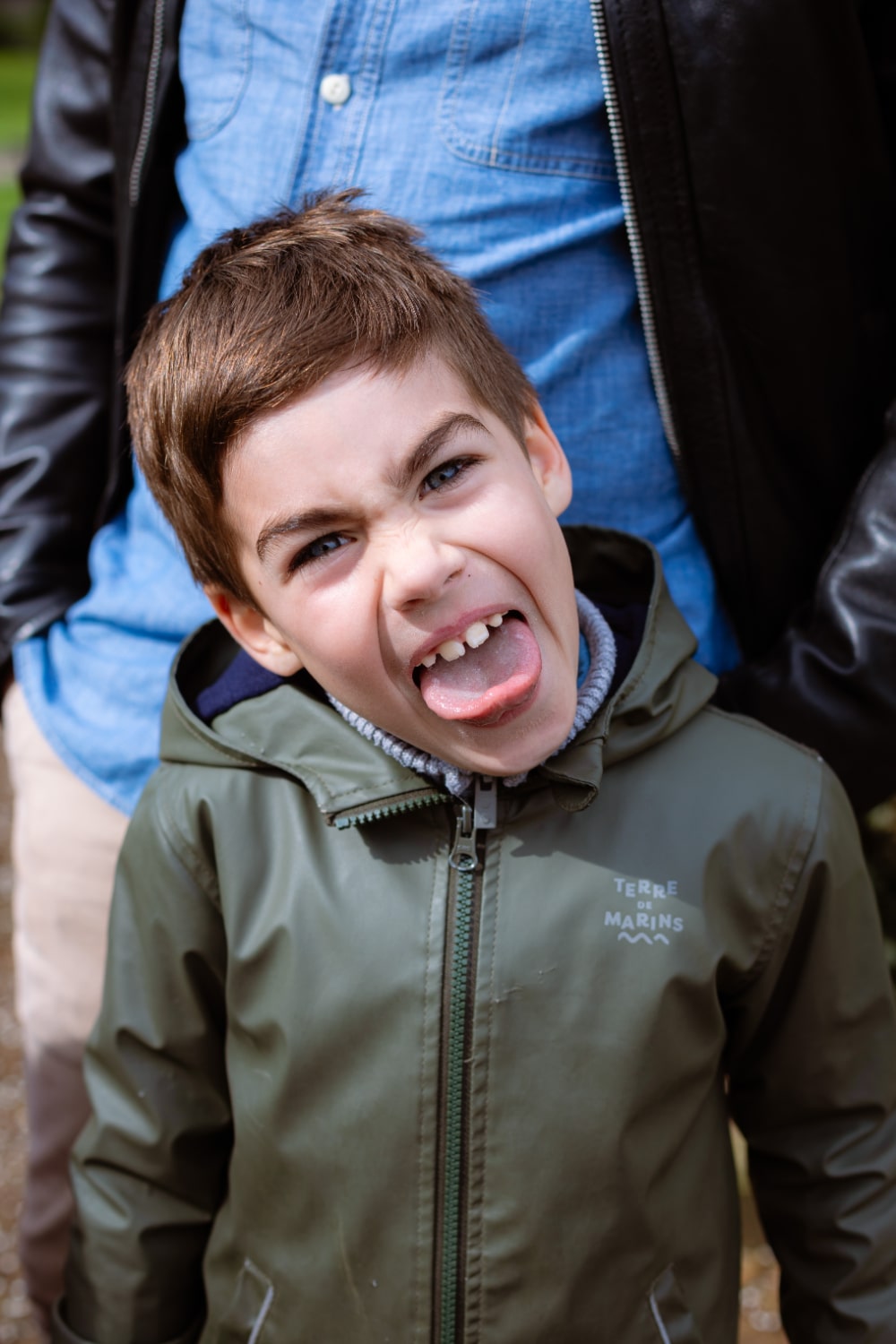 Grimace d'enfant